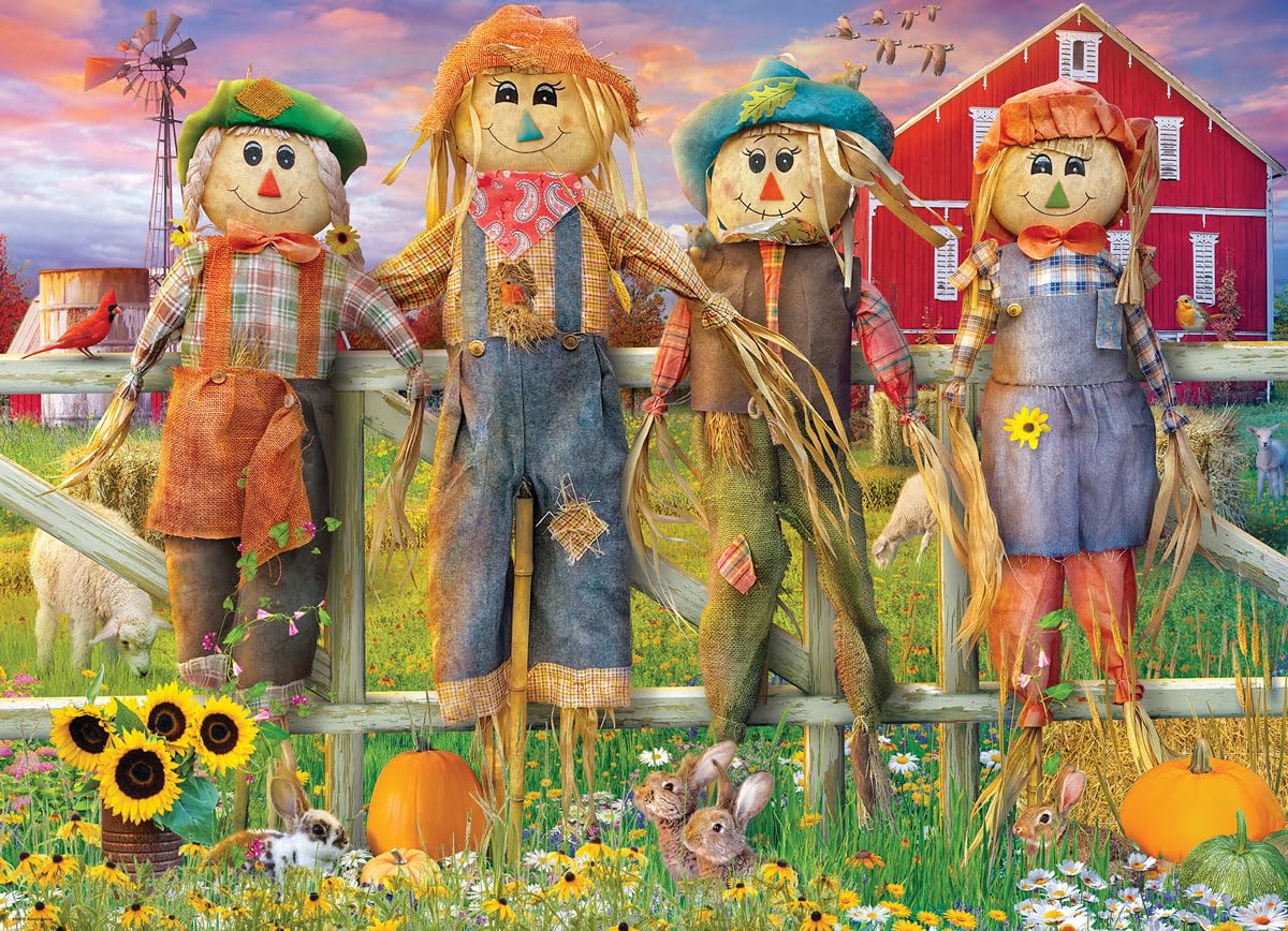Friendly Scarecrows