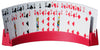 TGBPE Twin Tier Premier Playing Card Holder (Set of 2) - Holds Up to 32 Playing Cards Easily - 12 1/2" x 4 1/2" x 2 1/4" - Stack for Storage - Made in