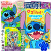 Disney Stitch Coloring Books Deluxe Set for Kids - Bundle with Sticker Activity Pad, Kids Coloring Book and More