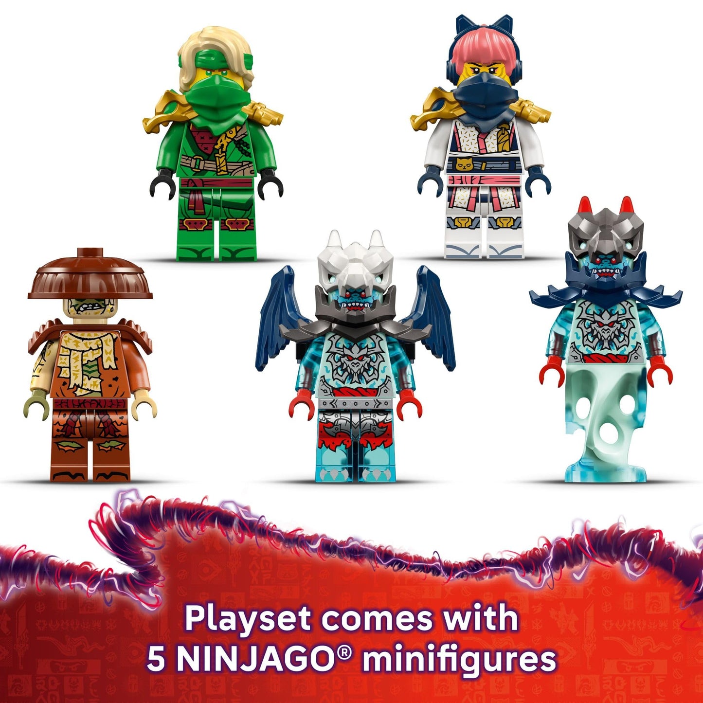 LEGO NINJAGO Lloyd's Jet Mech Building Toy - Model Building Kit for Boys & Girls, Ages 9+ - Transforming Playset for Kids W/ 5 Ninja Toy Minifigures