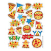 Pizza Scented Stickers, 80 Pieces