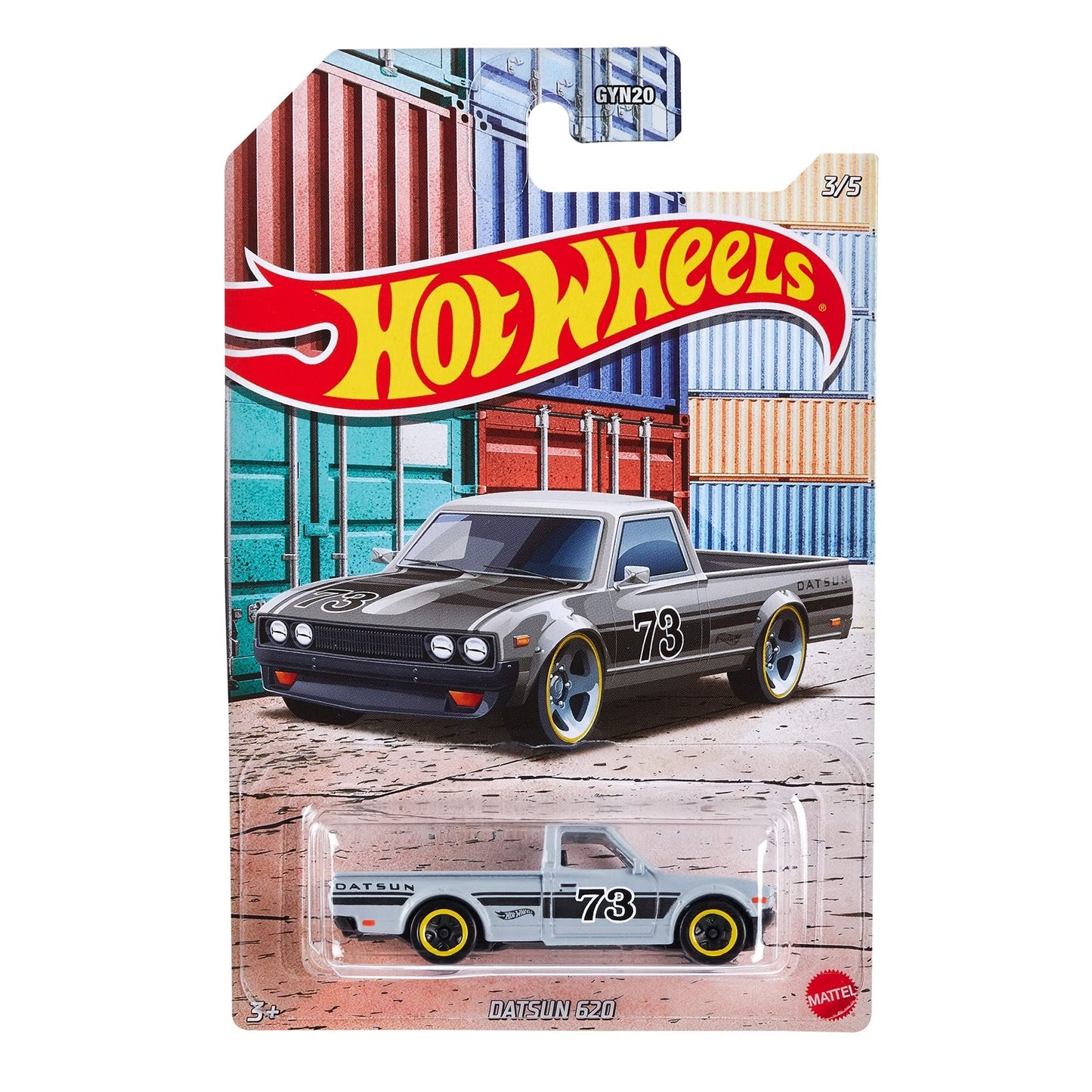 Hot Wheels Datsun 620Vehicle 1:64 Scale Car, Gift for Collectors & Kids Ages 3 Years Old & Up