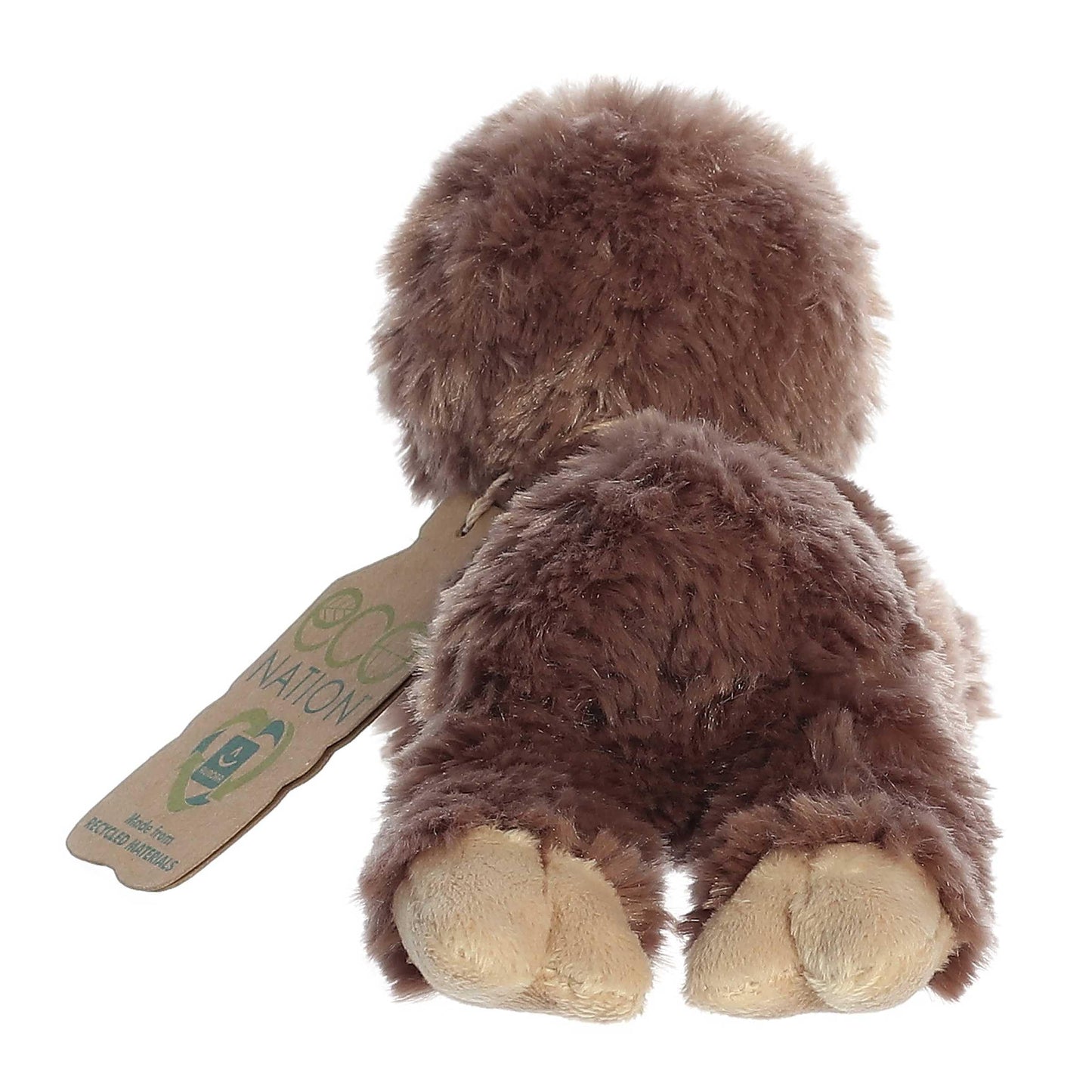 Aurora® Responsibly Made Eco Nation™ Eco Softies™ Sloth Stuffed Animal - Ideal for Playtime Adventures - Perfect for Birthdays or Just Because - Brown