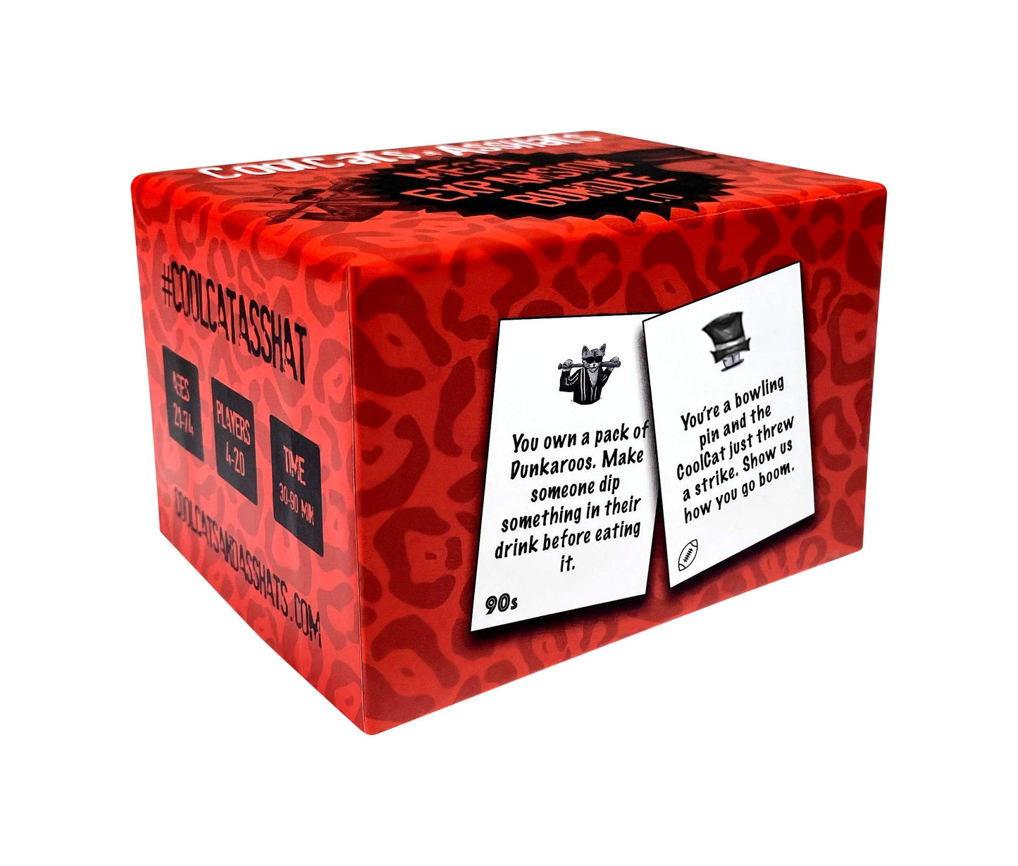 CoolCats & AssHats Mega Expansion - Hilarious Adult Drinking Card Party Game - by Infinite Games (Mega Edition)