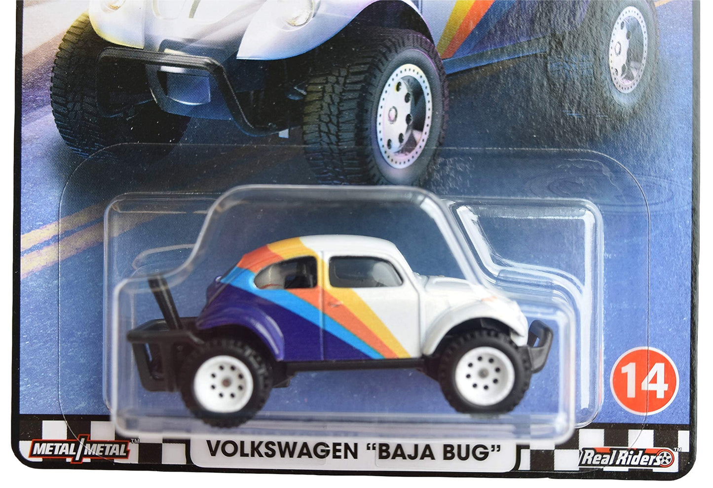 Hot Wheels Boulevard Volkswagen Baja Bug, White
