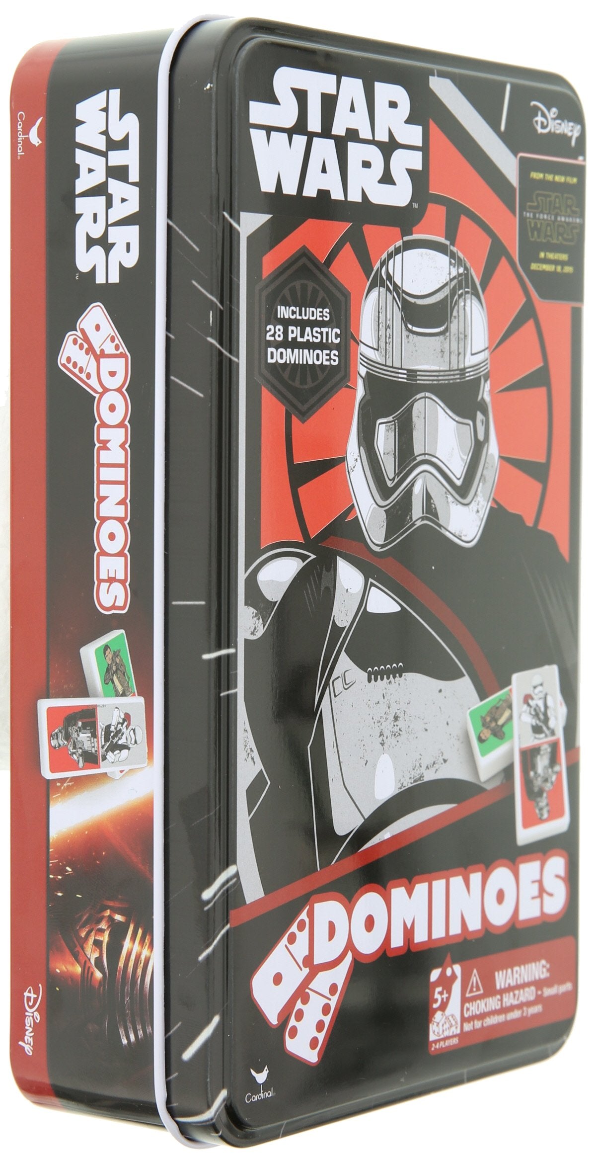 Star Wars Episode 7 The Force Awakens Dominoes Game - 28 Pack Plastic Dominoes
