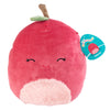 Squishmallows Original 10-Inch Red Cherry Plush - Official Jazwares Fruit Plush Toy - Soft & Squishy Stuffed Animal - Collectible Summer for Kids