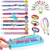 Friendship Bracelet Making Kit for Teen Girls - Arts and Crafts Ideas for Kids Age 6 7 8 9 10-12, DIY Handmade Toys for Birthday Christmas Gifts