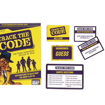 WHAT DO YOU MEME? Crack the Code - A Social Deduction Kids Mystery Game Family