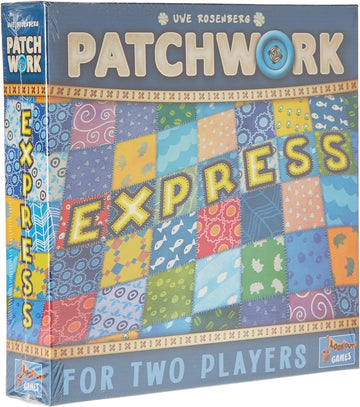 Patchwork Express Board Game - Fast-Paced Two-Player Quilting Strategy Game! Interactive Puzzle Game for Kids & Adults, Ages 6+, 2 Players, 20 Minute