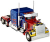 Jada Optimus Prime Truck with Robot on Chassis from Transformers Movie Hollywood Rides Series Diecast Model 30446