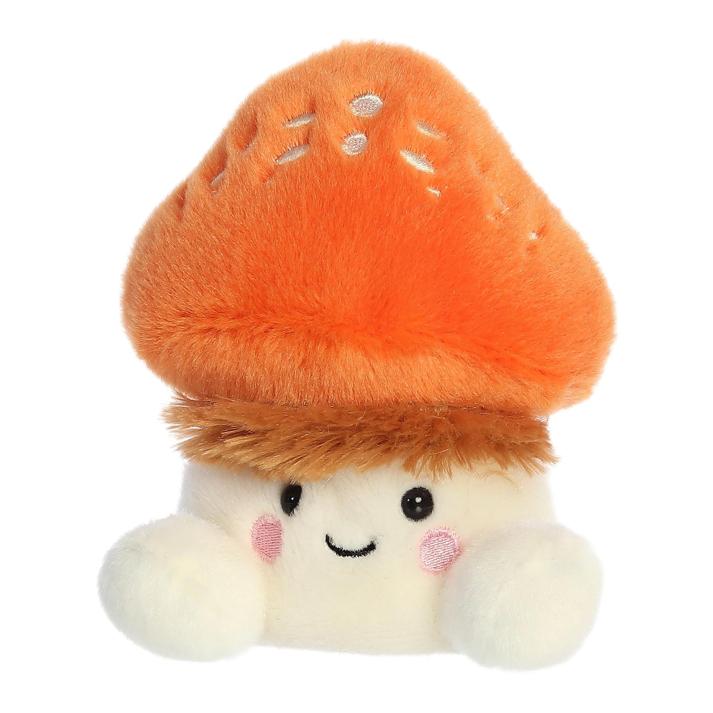 Aurora® Adorable Palm Pals™ Fabian Fluffy Mushroom™ Stuffed Animal - Fun Collectible Plush for Kids and Adult Collectors - Perfect for Decorating