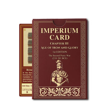 Sumeru & Seed Imperium Cards - Historical Strategy Card System - The Second Punic War Core Set - Rome vs Carthage - Sandbox Tabletop Experience