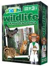 Outset Media Professor Noggin's Wildlife of North America Trivia Card Game - an Educational Based Card Game for Kids - Trivia, True or False,