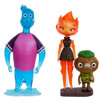 Pixar Elemental Action Figure 3 pck