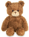 Bearington Eddie Teddy Bear Stuffed Animal - 15" Soft, Cuddly, and Classic Brown Bear Plush Toy with Floppy Body - Adorable Teddy Bears for Baby Gift