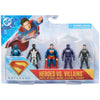 DC Comics Superman Heroes Vs Villains Figure Set, 5-Pack