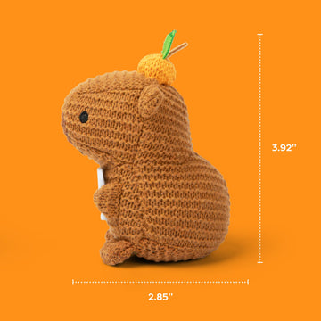 Lil Cheers Capybara By Relatable, The Uplifting Crochet Plush Friends Spreading Good Vibes, Perfect Plushies and Stuffed Animals to Gift for Kids