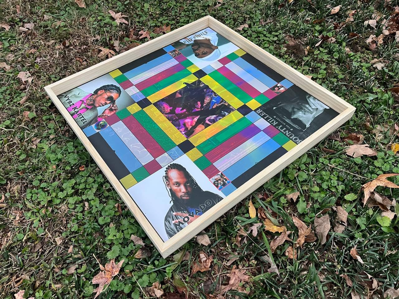 Jamaican Ludo Dancehall Edition (Ludi/Ludy/Loodi) | 24x24 Inch Large Board Game | Family Game Night Activity | Fun Easy Multi-Player Entertainment |