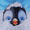 5D Diamond Painting Kits for Kids Full Drill Painting by Number Kits DIY Mosaic Making Arts Crafts supplies for Children's Gifts (Penguin)