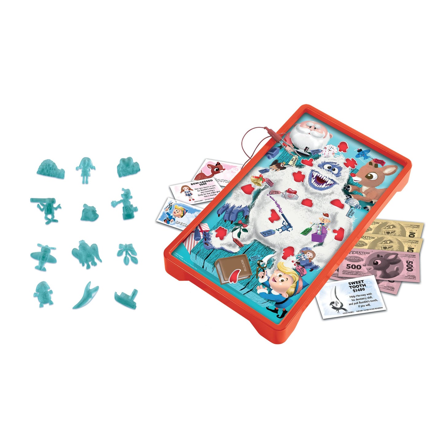 Operation Rudolph The Red Nosed Reindeer | Classic Electronic Board Game | Featuring Bumble the Abominable Snow Monster | Island of Misfit Toys from