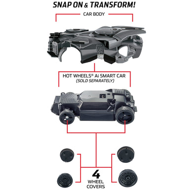 HOT WHEELS Ai BATMOBILE CAR BODY & CARTRIDGE KIT