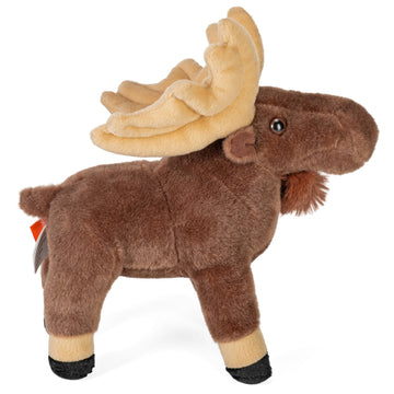 Wild Republic Moose Plush, Stuffed Animal, Plush Toy, Gifts for Kids, Cuddlekins 8 Inches