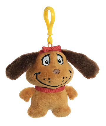 Aurora® Whimsical Dr. Seuss™ Max Clip-On Stuffed Animal - Officially Licensed Plush for Imaginative Play - Perfect for Kids and Adults - Brown 4