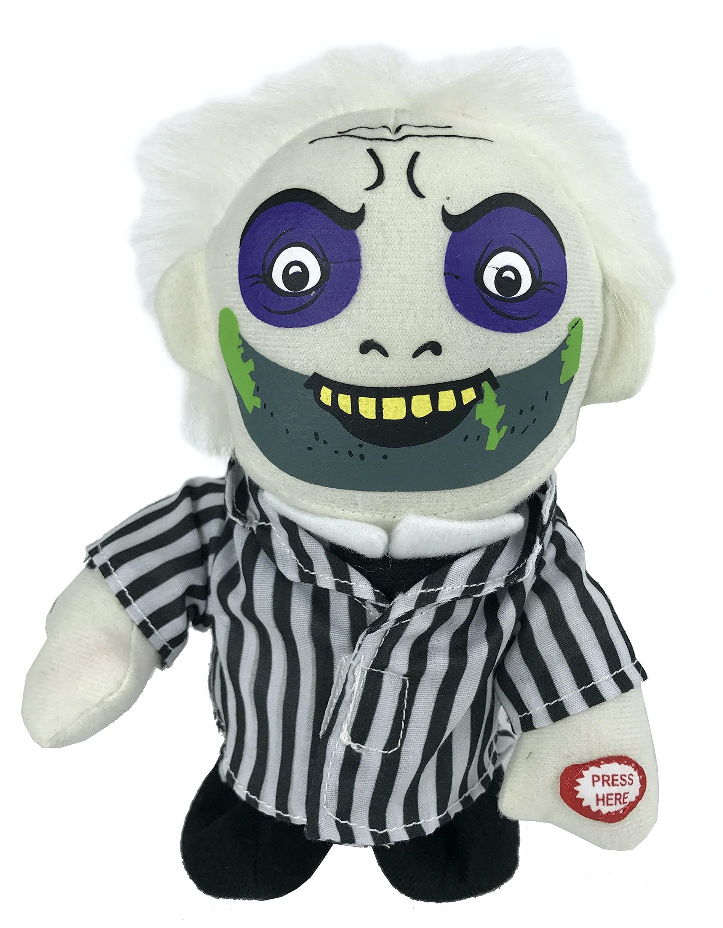 Morbid Enterprises Tiny Terror Doll Animated Decoration, 8", Beetlejuice (FM38147)