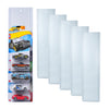 KASTUN 5 Pcs Diecast Display Case for Hot-Wheels Match-Box,Toy Car Storage Organizer,Compatible with Hot-Wheels Match-Box Packaged Cars,Packaged Cars