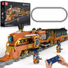 Mould King 12046 Train Building Set, 1954 PCS Remote & App Controlled Model Train Sets with Tracks, Steampunk Train Building Block Kits, Collectible