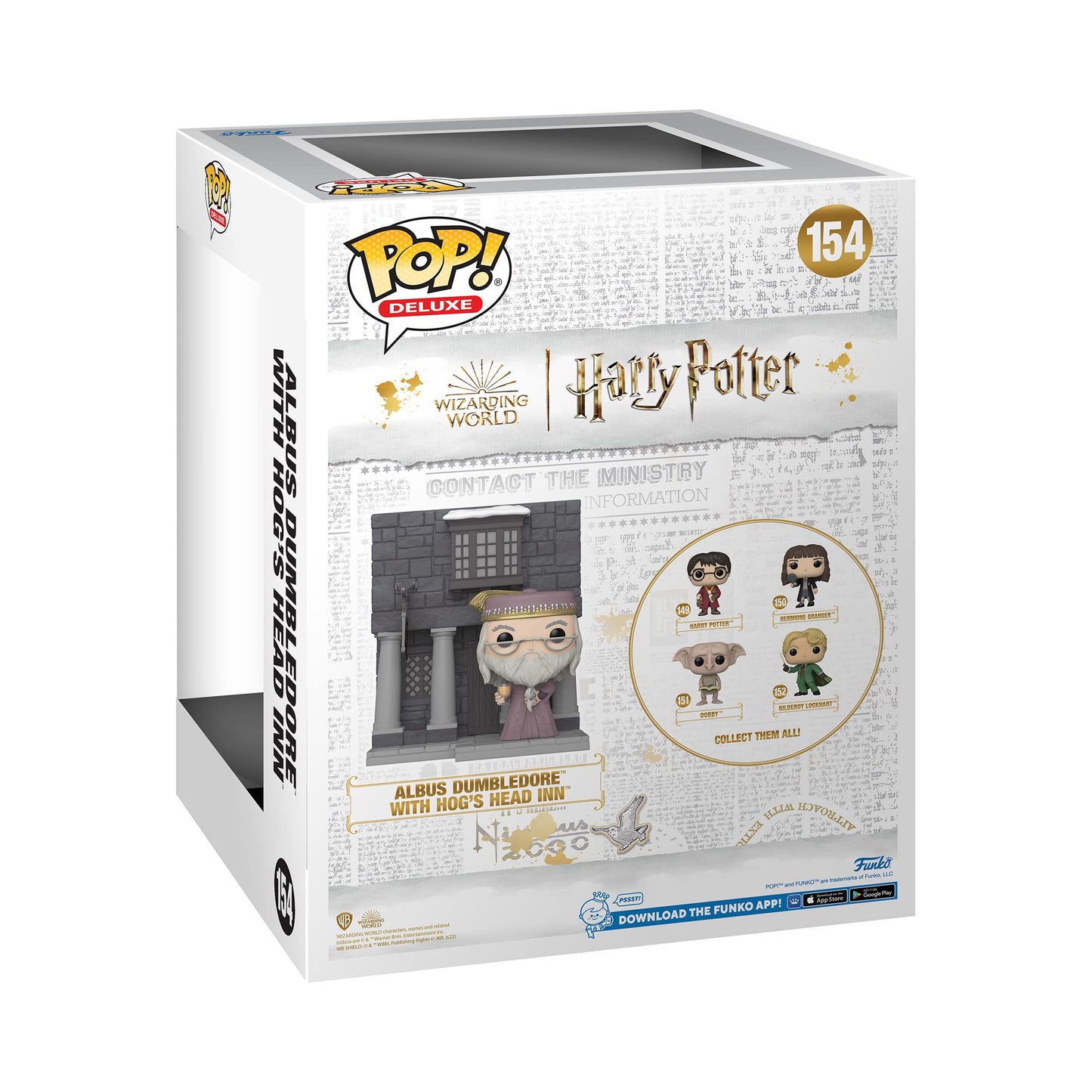 Funko POP! Deluxe: Harry Potter - Hogsmeade Hog's Head with Dumbledore