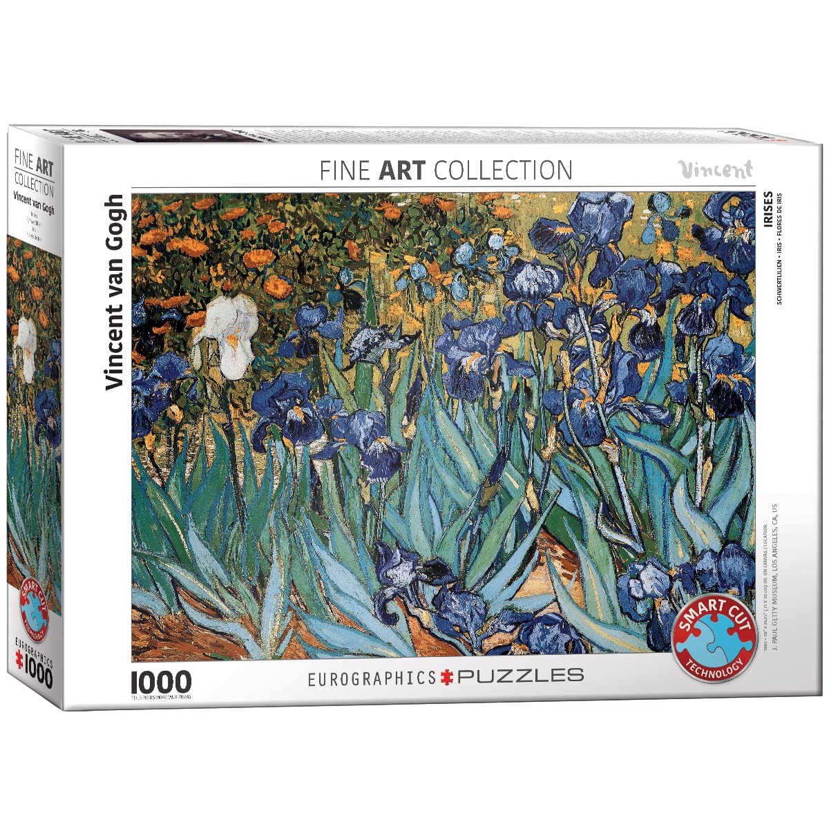 EuroGraphics Irises by Vincent Van Gogh Puzzle (1000-Piece) (6000-4364)