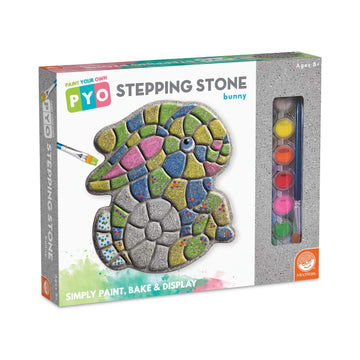 MindWare Paint Your Own Stepping Stone: Bunny - Easter Gift for 8 Year Olds & Up