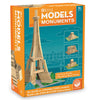 MindWare KEVA Models Monuments - 154 Wooden Building Planks & Step-by-Step Instructions to Build Iconic World Landmarks