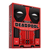 theory11 Deadpool Playing Cards - Red Suit Superhero Poker Deck with Silver Foil Box, Custom Art, Magic, Cardistry, Game Night Gift for Marvel Fans