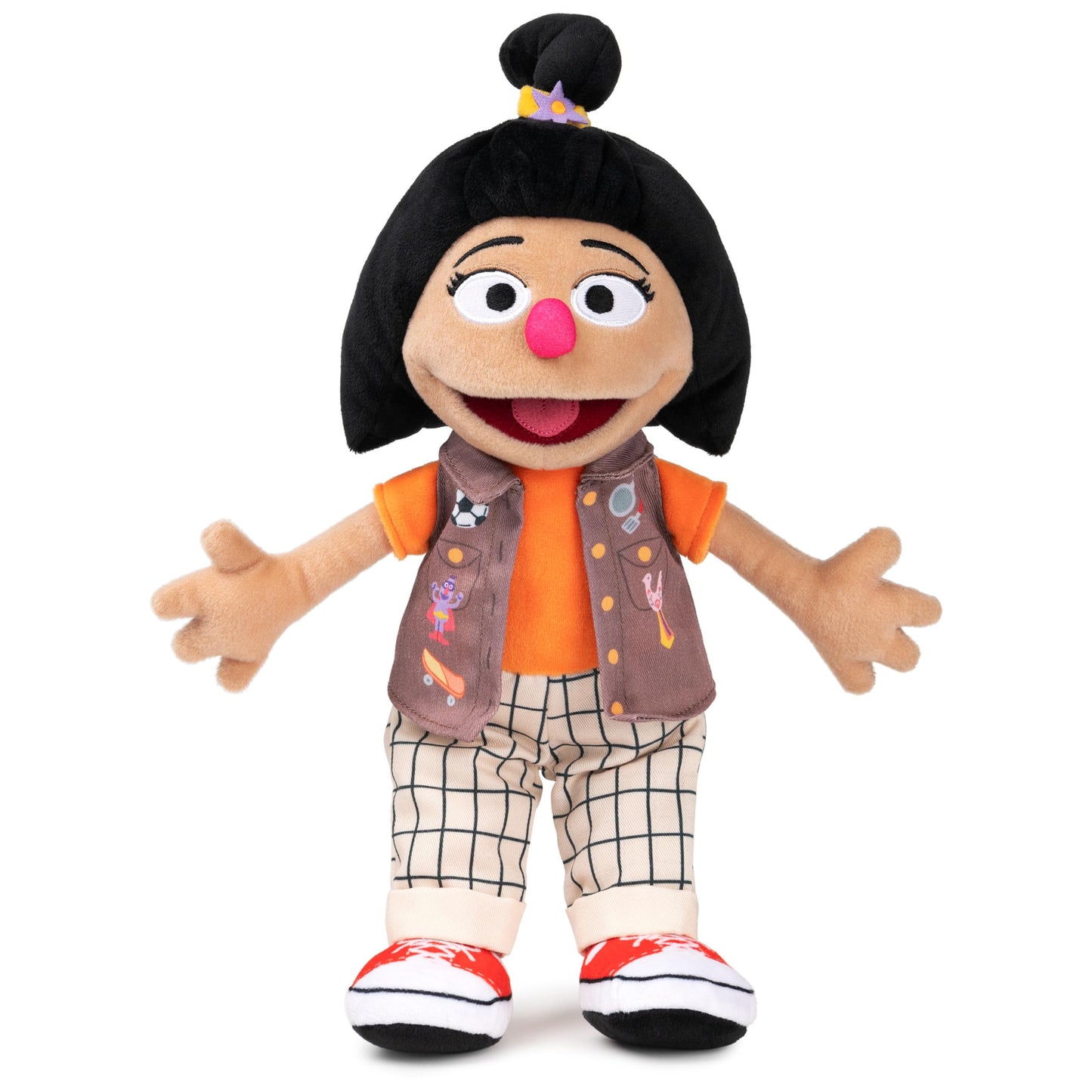 GUND Sesame Street Ji-Young 13-Inch Muppet Plush Toy for Ages 1+