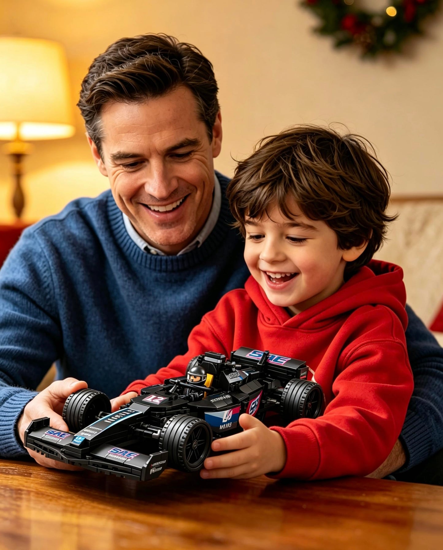 CoPlanaire 300+ PCS Race Car Toy Building Set for Kids, Boys & Girls, Adults Building Car Construction Toy Gift for Birthday, Holiday (Black)