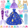 24 Pieces Fashion Pack 10 Sets Doll Clothes Accessories for 11.5 inch Doll