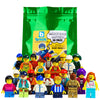 Brick Loot Minifigures Pack of 10, Random Minifigure Pack, Set of Authentic Minifigs, Unique Brick Characters with Accessories, Compatible Toy