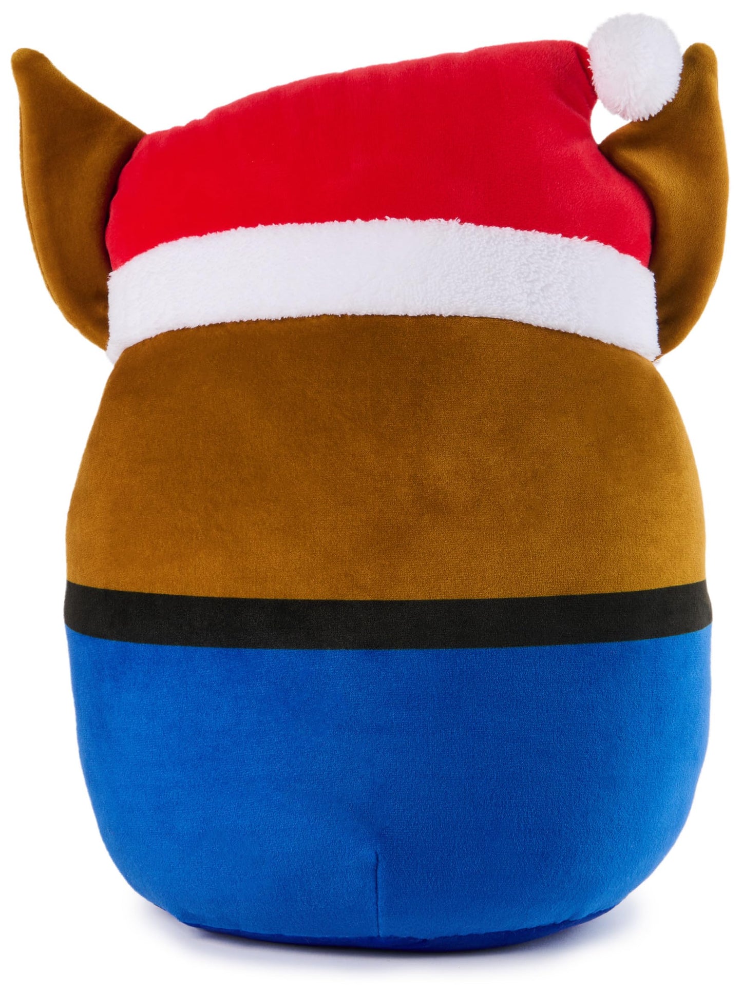 PAW Patrol Winter Holiday Chase Squish Plush, Official Toy from the Hit Cartoon, Special Edition Squishy Stuffed Animal for Ages 1 and Up, 12”