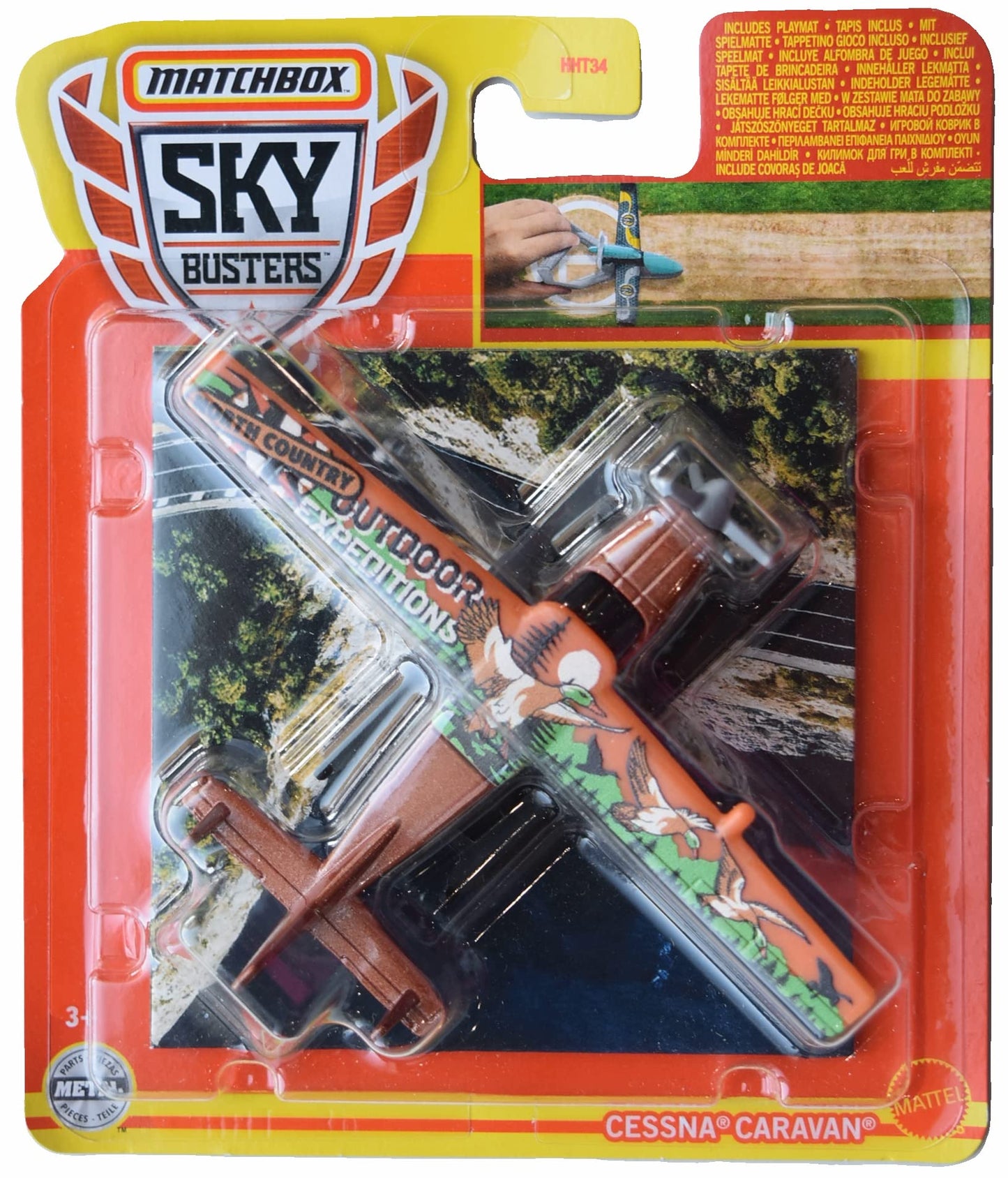 Matchbox Cessna Caravan, Sky Busters, Airplane, Kid, Unisex, 3+