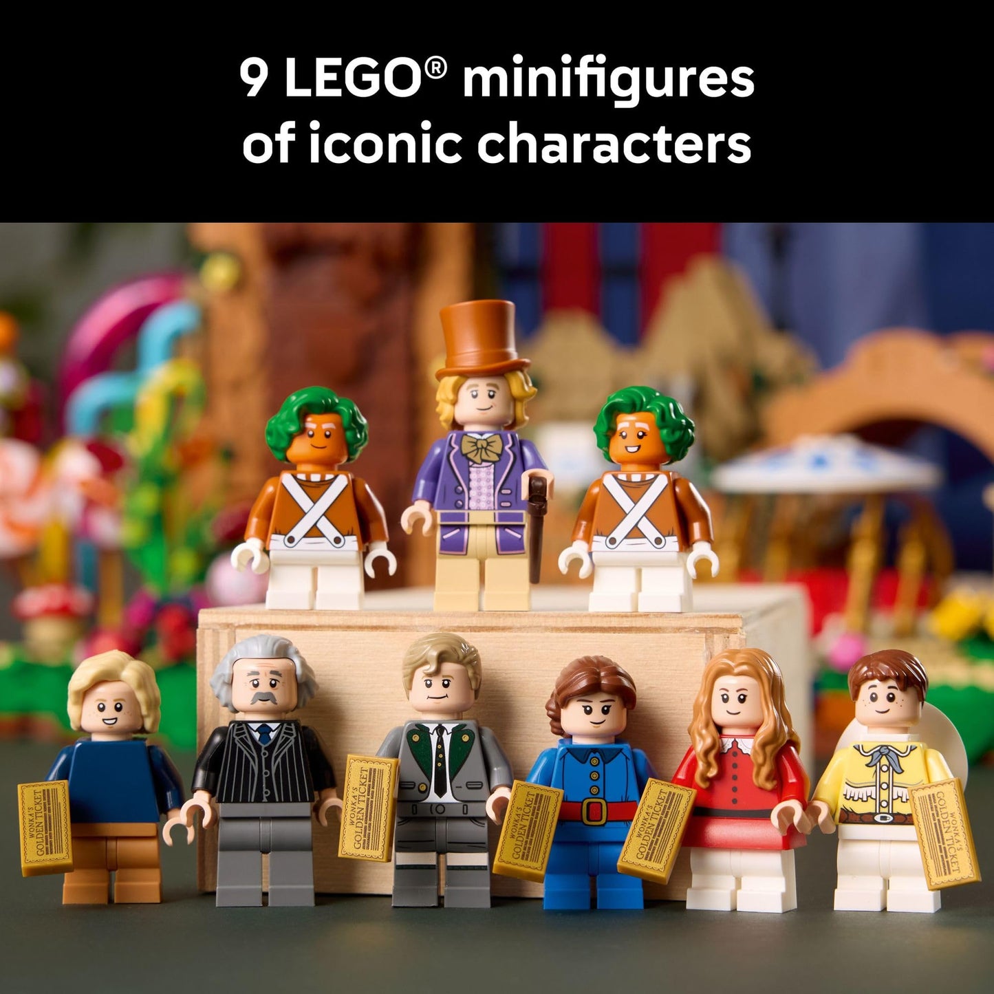 LEGO Ideas - Willy Wonka and The Chocolate Factory (2025 Pieces, 21360)