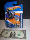 Hot Wheels - Blue Motorcycle #8 - Boss Hoss #166 Police - HW Main Street - 2011 ,#G14E6GE4R-GE 4-TEW6W201689