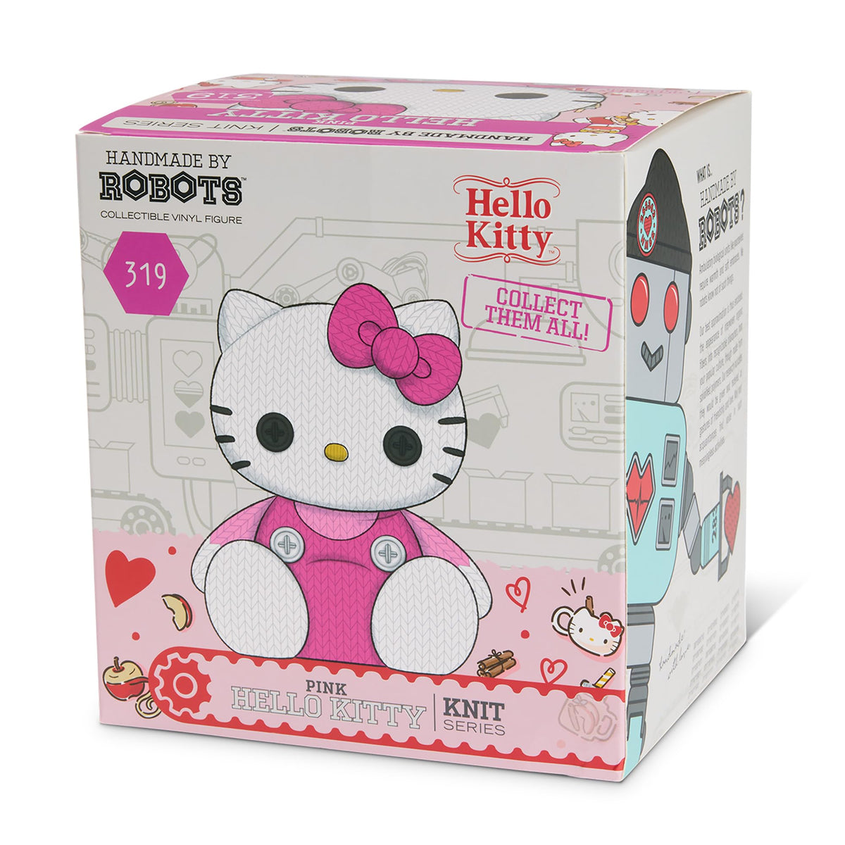 Handmade by Robots - Hello Kitty and Friends - Hello Kitty #319 (Pink)