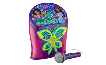 eKids Disney Encanto Karaoke Machine, Easily Access Disney Playlists with New EZ Link Feature