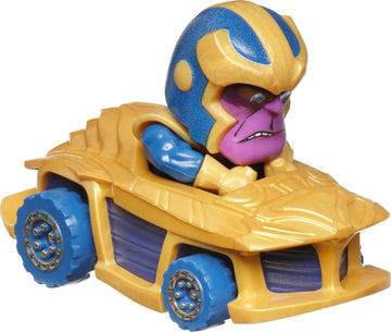Hot Wheels Marvel RacerVerse 5-Pack of Die-Cast 1:64 Scale Toy Cars with Character Drivers, Use On or Off Hot Wheels Track