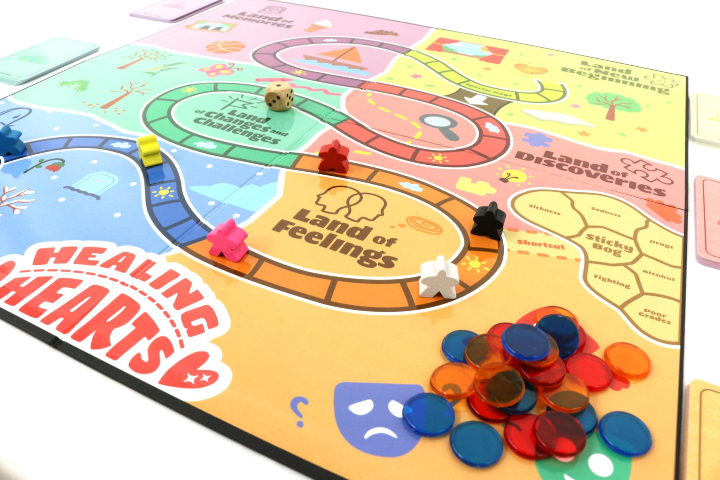 Healing Hearts: A Game for Children About the Journey Through Grief