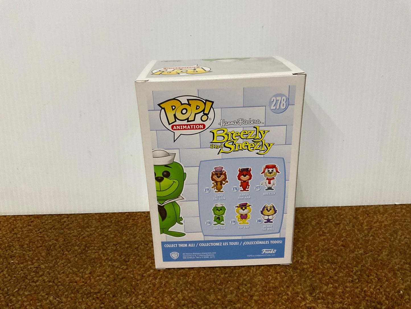 POP Animation: Flocked Sneezly