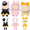 Keysse 3 Doll Clothes & Shoes Compatible with Labubu, No Doll